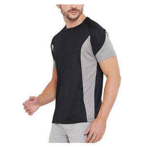 Camiseta Deportiva Personalizada para Hombre, Corte Ajustado, Secado Rápido, Transpirable, Ecológica, Ropa Deportiva de Gimnasio, Poliéster - Product Image 3