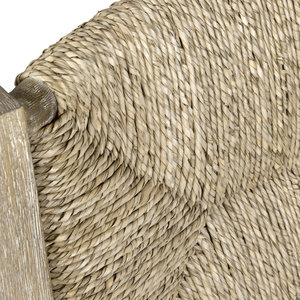 Chaise de salle à manger Chatham Coastal Bohemian Seagrass Sièges tissés avec une touche chic - Product Image 3