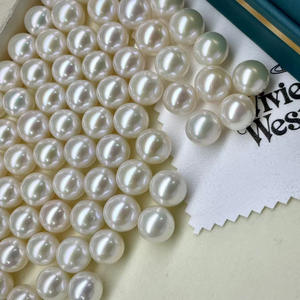 Perlas Sueltas Auténticas de Agua Dulce Edison, Grandes, sin Pulir, de 11-13 mm, con Medio Orificio, Color Natural, Ligeramente Imperfectas - Product Image 3