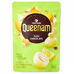 Expédition rapide des commandes, vente en gros, export, OEM/ODM, dragées au chocolat HALAL 75G, amandes et noix de cajou enrobées de chocolat au yuzu, en-cas - Product Image 1