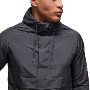 New Arrival custom Made Design Men'<b>s</b> Hooded Bomber <b>Jacket</b> Solid Color Windproof Thick Polyester Winter Casual Loose Fit <b>Jacket</b> - Product Image 3