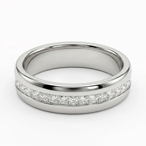 Anillo de Diamante Corte Princesa en Platino PT950 |   Joyería de Diamantes con Certificación IGI de 0.48 CT - Product Image 1