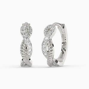 Bagues en or 14 carats certifiées IGI avec diamants de laboratoire pour femmes, taille brillant, bijoux de luxe tendance pour mariage/fête - Product Image 2