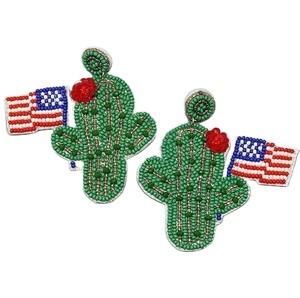 Customizing Luxury Handwork Crab Beaded Design Embroidery Earring Unique Stylish Elegant Fancy Trendy Top Designer For <b>Girl</b> - Product Image 3