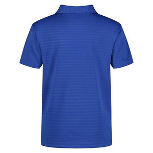 Polo brodé en coton 100 % confortable pour homme, motif uni, anti-plis, manches courtes, tricoté – Meilleure vente pour jeunes - Product Image 2