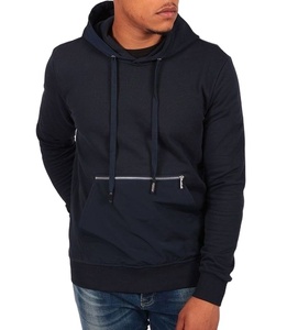 Vente chaude 2025 séchage rapide hommes à capuche nouveau Style hommes vêtements de Sport unis pull sur usine directe Logo personnalisé sweats à capuche pour hommes - Product Image 1
