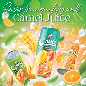 ABEST Passion and Peach Fruit Juice <b>Drink</b> 330ml in Can Tropical Juice Beverage <b>Soft</b> <b>Drinks</b> OEM ODM Private Label A&B Vietnam - Product Image 5