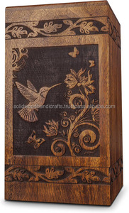 Urna de madera para cenizas humanas, urnas funerarias para cremación, para hombres y mujeres, urnas de alta calidad - Product Image 3