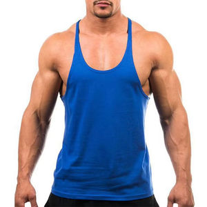 Mens Classic <b>Stringer</b> Gym <b>Vest</b> Athletic Fitness Tank Breathable Sleeveless Workout Muscle Training Performance Apparel Custom - Product Image 2