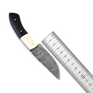Cuchillos de caza de hoja fija con mango de madera al por mayor, cuchillo de supervivencia de acero inoxidable para exteriores con funda - Product Image 5