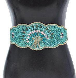 Ceinture brodée de qualité supérieure à prix abordable pour femme, élégante, pour Saree, Lehenga, Kurti et occasions festives, avec broderie artisanale - Product Image 3