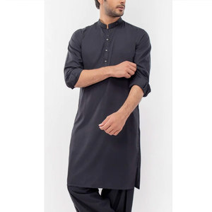 Shalwar Kameez Traditionnel de Luxe pour Hommes, Coupe Ajustée Premium, Tissu Confortable pour Mariages, Festivals et Événements Familiaux - Product Image 4