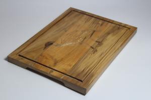 Planche à découper en bois d'acacia massif, épaisse, pour la cuisine - Product Image 2