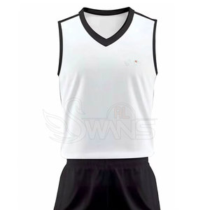 ชุดบาสเกตบอลโพลีเอสเตอร์ระบายอากาศบริการ OEM พร้อมตัวเลือกการออกแบบ - Product Image 4
