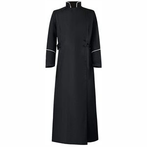 Robe de Prêtre Médiévale à Capuche de Haute Qualité pour Halloween, Costume Unisexe de Juge, Robe de Chœur pour Adultes, Idéale pour le Cosplay en Église - Product Image 4