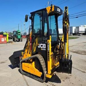 Chargeuse compacte sur chenilles JCB 1CXT d'occasion, robuste, moteur 49 CV, pompe hydraulique, chargeuse frontale efficace, équipement de terrassement - Product Image 1