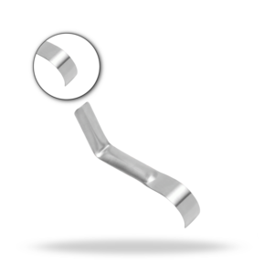 Retractor Quirúrgico Nasal de 10 cm, Retractor de Tejido Médico de Acero Inoxidable - Product Image 1