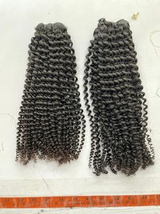 Extensiones de cabello humano rizado profundo, sedoso, suave, superventas, 100%, India, sin enredos, sin máquina de desprendimiento, paquete de trama alineado - Product Image 3