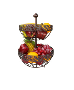 Oneup — panier à Fruits en métal, de haute qualité, nouveau look, pour fruits et légumes - Product Image 2