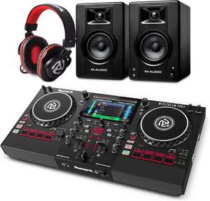 คอนโทรลเลอร์ Mixstream Pro+ คุณภาพเยี่ยม M-AUDIO BX3 คู่ลำโพงมอนิเตอร์พร้อมหูฟังสำหรับการบันทึกเสียงในสตูดิโอ - Product Image 3