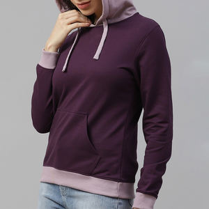 Sudadera con capucha para mujer, estilo nuevo, tamaño personalizado, en oferta, básicas, mezcla de algodón, corte regular. - Product Image 3