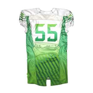 Nueva Camiseta de Fútbol Americano de Manga Corta, Transpirable, Sublimada y Personalizada, para Hombre, con Logotipo - Product Image 2