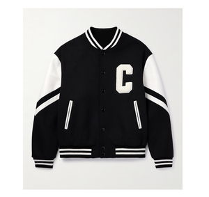 Usine directement veste universitaire personnalisée Baseball Letterman veste laine et cuir qualité supérieure hommes veste de basket-ball - Product Image 6
