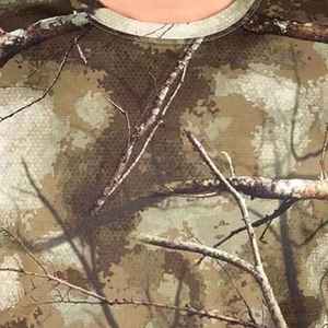 Camisa de Caza Unisex de Lona de Alta Calidad, Diseño Nuevo y Cómodo, Talla Grande, Manga Corta, Estampado Animal, Verano, Impermeable y Resistente al Viento - Product Image 4
