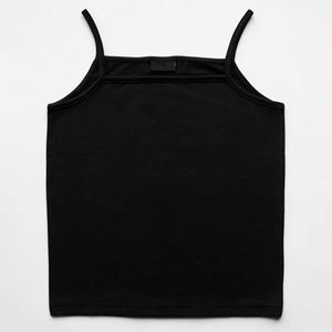 Débardeurs sexy pour femmes, débardeurs sportifs unis et vierges, débardeurs de sport pour femmes en 100 % coton, débardeurs moulants à col en U personnalisables - Product Image 6