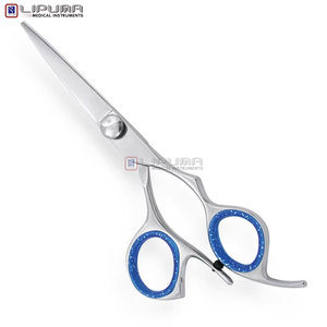 Tijeras de Peluquería Profesionales Ligeras de Primera Calidad, Tijeras de Acero Inoxidable Resistentes al Óxido para un Corte de Pelo Preciso - Product Image 6