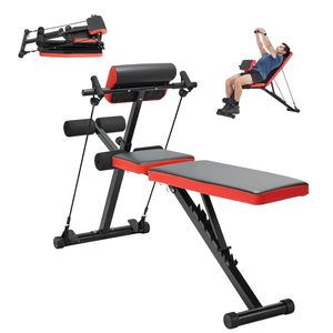 Panca per Iperestensione Roman Chair per Home Gym - Capacità di Carico 770 Libbre, Regolabile, Pieghevole, Multifunzionale - Product Image 1