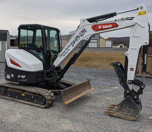 Mini-excavatrice compacte Bobcat E42, 4 tonnes, hydraulique, sur chenilles, pour travaux agricoles et de construction, prix d'usine, vente chaude - Product Image 2