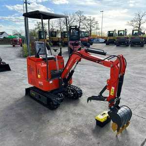 Miniexcavadora Duradera de 1 Tonelada con Caja de Cambios Controlada por PLC, Bajo Consumo de Combustible, con Motor de Componentes Centrales Multifunción - Product Image 1