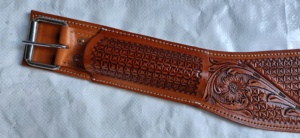 Sangle de Selle Western en Cuir pour Cheval avec Taille et Couleur Personnalisables, OEM/ODM Disponibles, Meilleure Qualité à Prix de Gros - Product Image 6