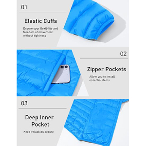 Quilted Hooded <b>Puffer</b> <b>Jacket</b> For Women With Zip Front And Side Pocket Details - Product Image 2