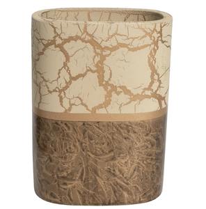 Ensemble de salle de bain élégant style marbre, idéal pour les cadeaux de célébration, la présentation sur coiffeuse et l'attrait intérieur raffiné, provenant d'Inde - Product Image 6