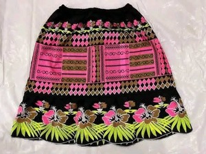Faldas de Gala para Mujer de Alta Calidad Personalizadas con Estampado Polinesio y Bordado Micronésico, Moda de las Islas del Pacífico, Transpirables - Product Image 3
