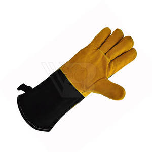 ถุงมือเชื่อมหนังคุณภาพสูง ระบายอากาศได้ดี พร้อมซับในโพลีเอสเตอร์ ขนาดสั่งทำได้ ดีไซน์ล่าสุด ปี 2026 - Product Image 6