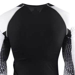 Camiseta de Compresión Rashguard Personalizada de Manga Larga con Elastano para Hombre, Protección Solar UV UPF 50, Secado Rápido para Natación y Surf - Product Image 6