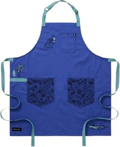 Aprons For Women Men With <b>Large</b> Pockets, Waterproof Cotton Chef Aprons For Cooking Server Grilling <b>Bbq</b> Kitchen - Product Image 1
