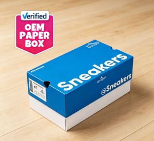 Premium Paper <b>Shoe</b> <b>Boxes</b> with Custom Design Sustainable <b>Shoe</b> Packaging <b>Boxes</b> Custom Footwear Packaging <b>Boxes</b> - Product Image 1