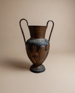 Ensemble de vases en cuivre avec roses, design moderne pour la décoration intérieure - Product Image 4