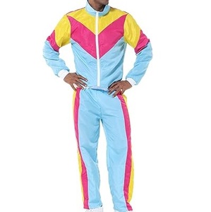 OEM Custom Made Coated Formal Colorblock Windproof <b>Waterproof</b> Spring Windbreaker Hoodie Jacket & <b>Trouser</b> Set with Custom Colors - Product Image 4