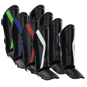 Protège-tibias de boxe en cuir personnalisés pour l'entraînement MMA – Tendance 2026 – Protection des pieds et des voûtes plantaires - Product Image 6