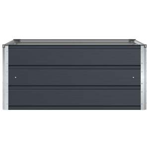 Jardinera de Acero Foeornon, 39.37 x 39.37 x 17.72 Pulgadas, Cuadrada, para Exteriores, Diseño Moderno y Minimalista - Product Image 6