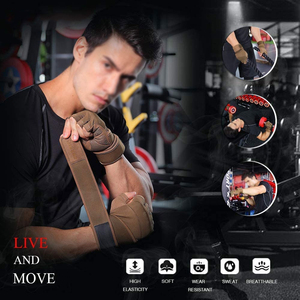 Gants de musculation antichoc avec rembourrage en gel, gants de musculation pour la musculation et l'haltérophilie, gants de sport avec support de poignet en néoprène, antidérapants - Product Image 4
