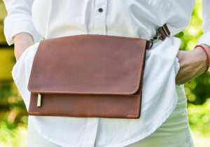 Étui de ceinture en cuir de vachette durable pour ciseaux de barbier, pochette de taille pour styliste, réglable, anti-odeur, confortable et décontracté - Product Image 3