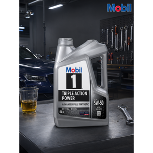 โมบิล 1 ซิลเวอร์ 5W-40 น้ำมันเครื่องสังเคราะห์แท้ 4x4 ลิตร FOB ฮ่องกง ขั้นต่ำ 36 กล่อง - Product Image 3