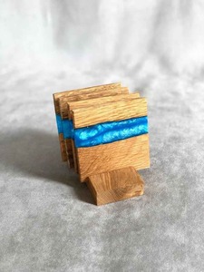 OEM ODM Custom Resin <b>Coaster</b> Manufacturer Bulk Order Decorative Home <b>Table</b> <b>Coasters</b> - Product Image 2