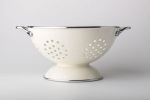 Stainless Steel Metal <b>Colander</b> For Washing Fruits Vegetables Rice Pasta And Everyday Kitchen Food Preparation Use - Product Image 2
